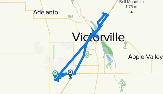 Amargosa Road 11612, Victorville to Hollyvale Avenue 11494, Victorville