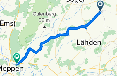 Route in der Bikemap App öffnen