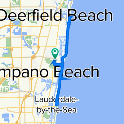 Northeast 24th Avenue 2020, Pompano Beach to Northeast 24th Avenue 2020, Pompano Beach