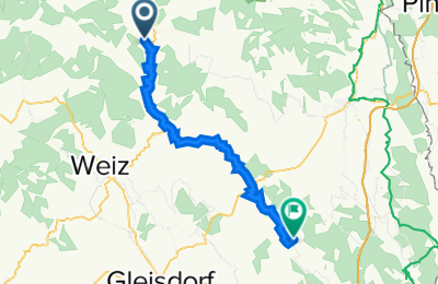 Route in der Bikemap App öffnen