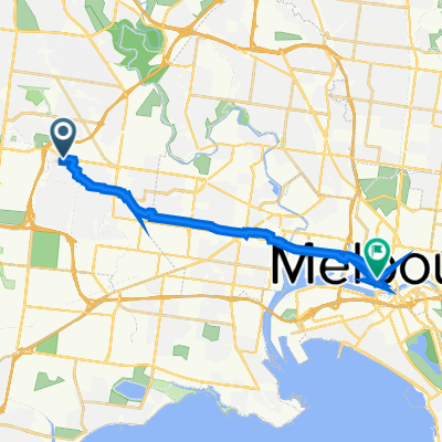 35 Sunhill Cr, Ardeer to Batmans Hill Dr, Docklands