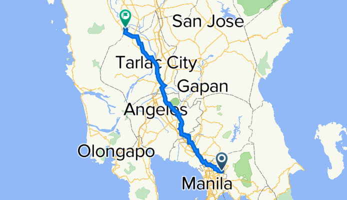 Batasan Road 186, Quezon City to Nancasalan, Mangatarem