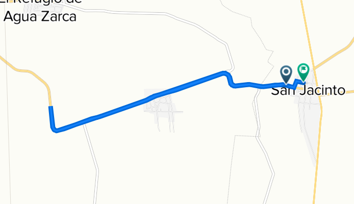Recovered Route