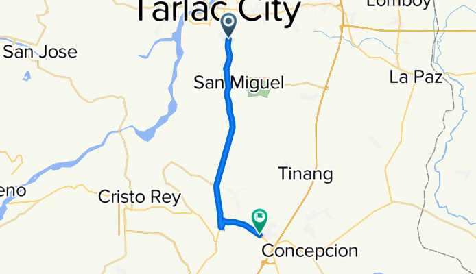 Tarlac City to Concepcion