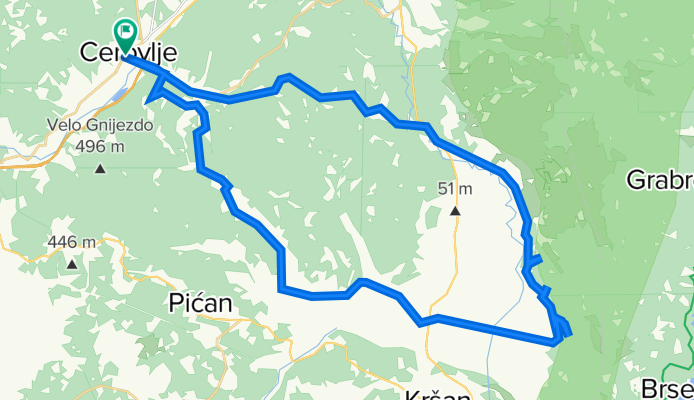 Cerovlje 59 to Cerovlje 59