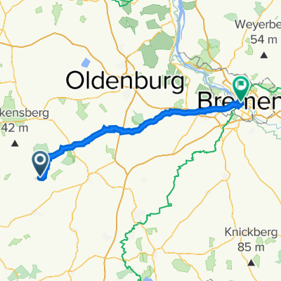 4. Mon 18th Lindern to Hotel H Bremen