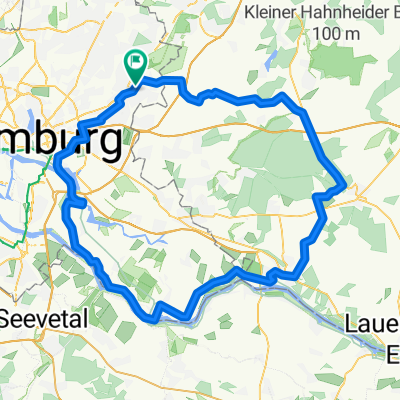 Rahlstedt - Schwarzenbek - Geesthacht - Rothenburgsort (optimiert)