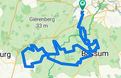 Route in der Bikemap App öffnen
