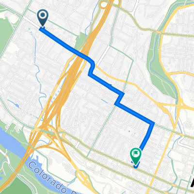 2410 Enfield Rd, Austin to 1120 W 6th St, Austin