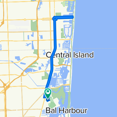 2301 Laguna Cir, North Miami to 2301 Laguna Cir, North Miami