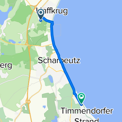 Lütt Brook 7, Scharbeutz nach Strandallee 44, Timmendorfer Strand