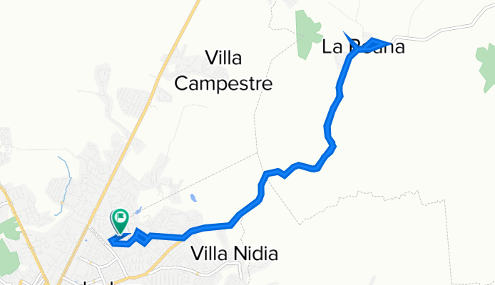 Ruta a Calle 16 E Norte, Santiago De Veraguas