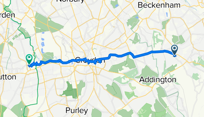 18 Wickham Court Road, West Wickham to Station Approach, Carshalton