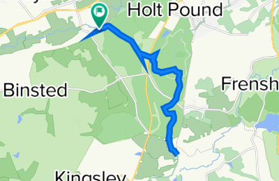 Route in der Bikemap App öffnen