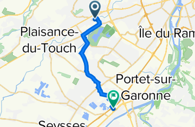 Route in der Bikemap App öffnen