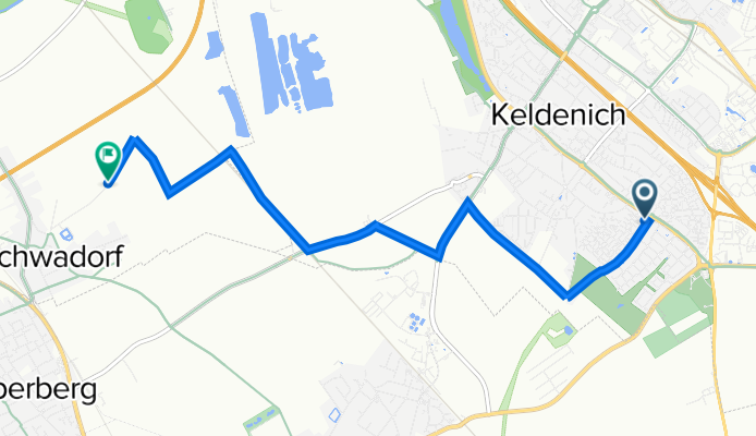 Pfauenweg 15, Wesseling nach An der Schallenburg, Brühl