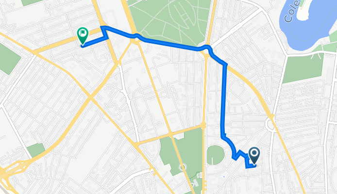 Strada Belgrad 5, București to Strada Ştefan Sănătescu 37, București