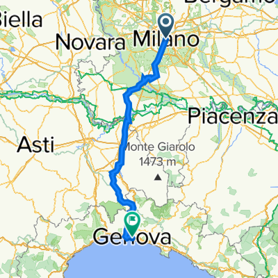 Trajet 3 Milan Gênes