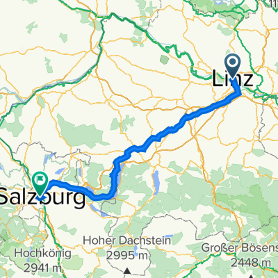 Alpe Adria Teil 1: Linz Salzburg