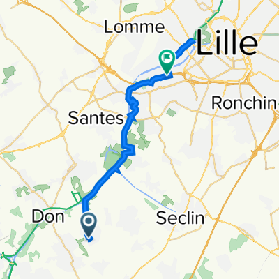 47 Rue du Général de Gaulle, Allennes-les-Marais à Rue Galilée, Loos