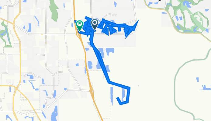 2828 Dean Ridge Rd, Orlando to 2932–2978 Econ Landing Blvd, Orlando