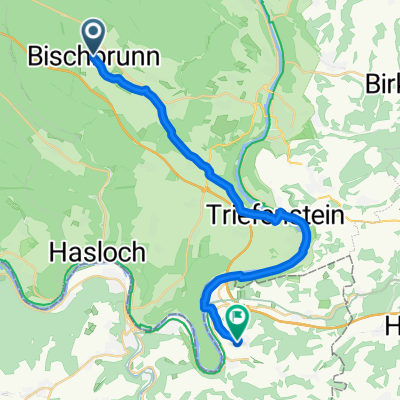 Frankenstraße 32, Bischbrunn nach Silvanerweg, Wertheim