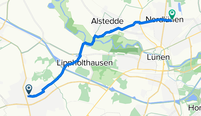 Auf dem Sudberg 18, Lünen nach Nordlünen, Steinstraße, Lünen