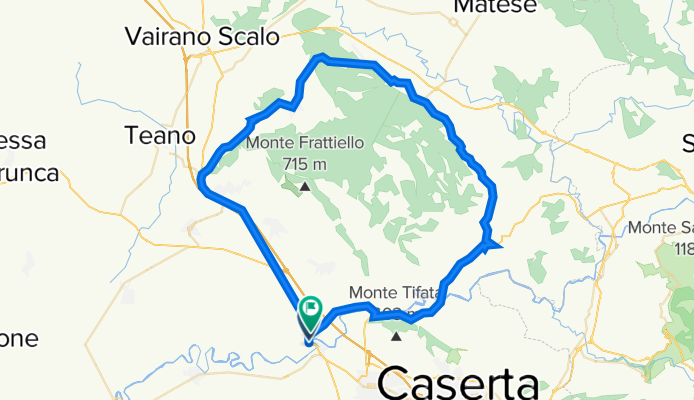 Da Via Fuori Porta Roma 159, Capua a Via Nevio Gneo 4, Capua
