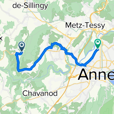 528–588 Route du Julliard, Nonglard à 61 Chemin des Fins Nord, Annecy