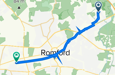 Route in der Bikemap App öffnen