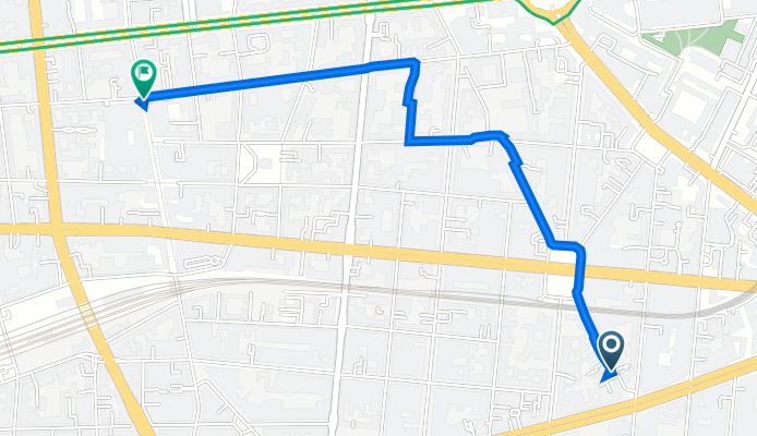 Grolmanstraße 36, Berlin nach Schillerstraße 79-81, Berlin