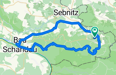 Route in der Bikemap App öffnen