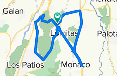 Route in der Bikemap App öffnen