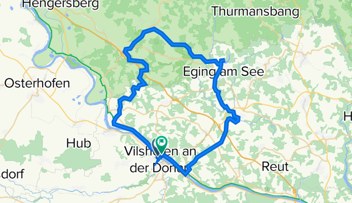 🔵🚴‍♀️E*Bike🇩🇪Aicha vorm Wald-Iggersbach-Bruckmühl-Vilshofen