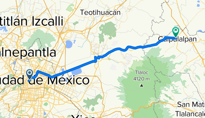 CDMX-CALPULALPAN  ida - CDMX-CALPULALPAN  ida