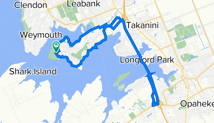 14 Kirkaldy Street, Wattle Downs to 13 Manene Street, Wattle Downs