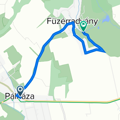 Touring 3.1 Pálháza - Füzérradványi kastély