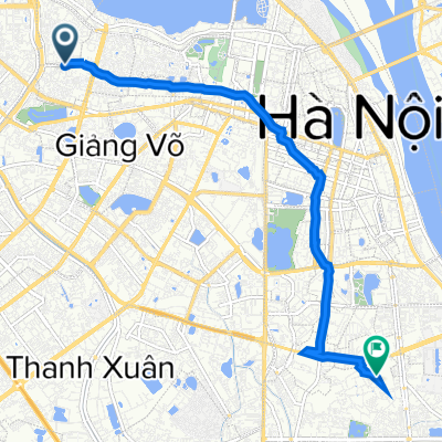 Ba Đình to Ngõ 254 Minh Khai 106