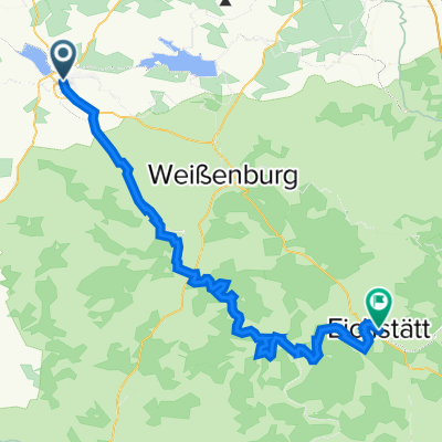 Gunzenhausen nach Eichstätt