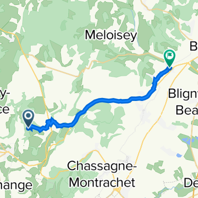 De Rue des Vaches, Cormot-Vauchignon à Grande Rue 5, Pommard