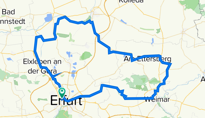 Erfurt - Sömmerda - Weimar