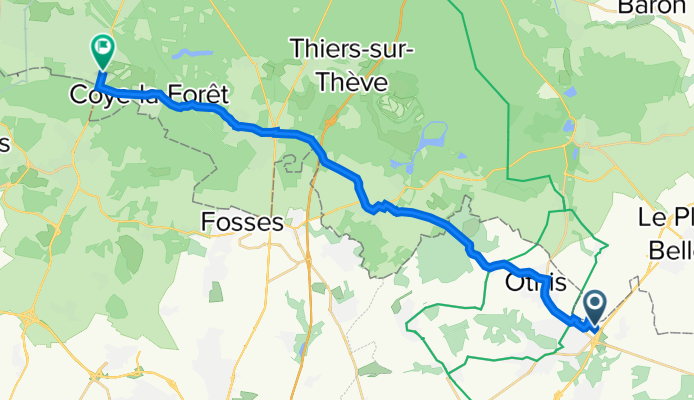 Chemin Communal, Dammartin-en-Goële à 37 Avenue de la Libération, Lamorlaye