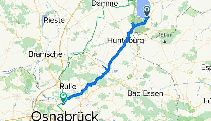 Netzsegen, Hüde nach Breslauer Straße 23, Osnabrück