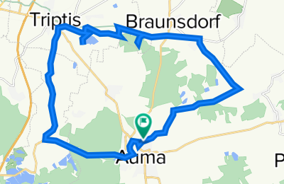 Route in der Bikemap App öffnen