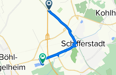 Route in der Bikemap App öffnen