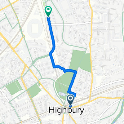 306 St Paul's Road, London to 73C Liam Court, Drayton Park, London