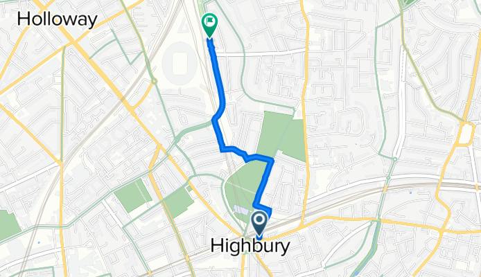 306 St Paul's Road, London to 73C Liam Court, Drayton Park, London