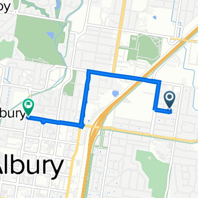 Alexandra Street 202, East Albury to Kiewa Street 630, Albury