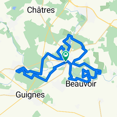 Autour de Chaumes en Brie