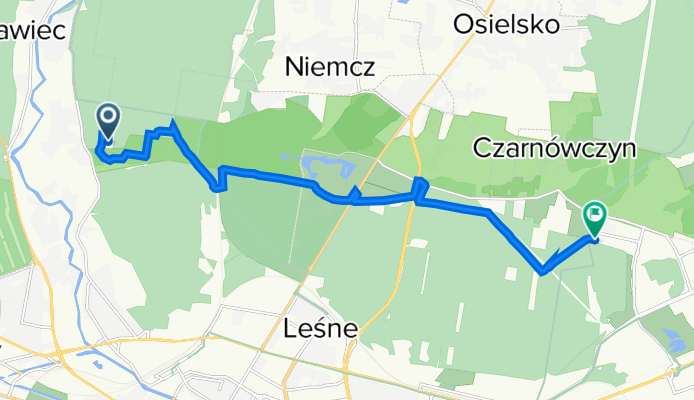 Droga bez nazwy do Czerskiego 8, Bydgoszcz